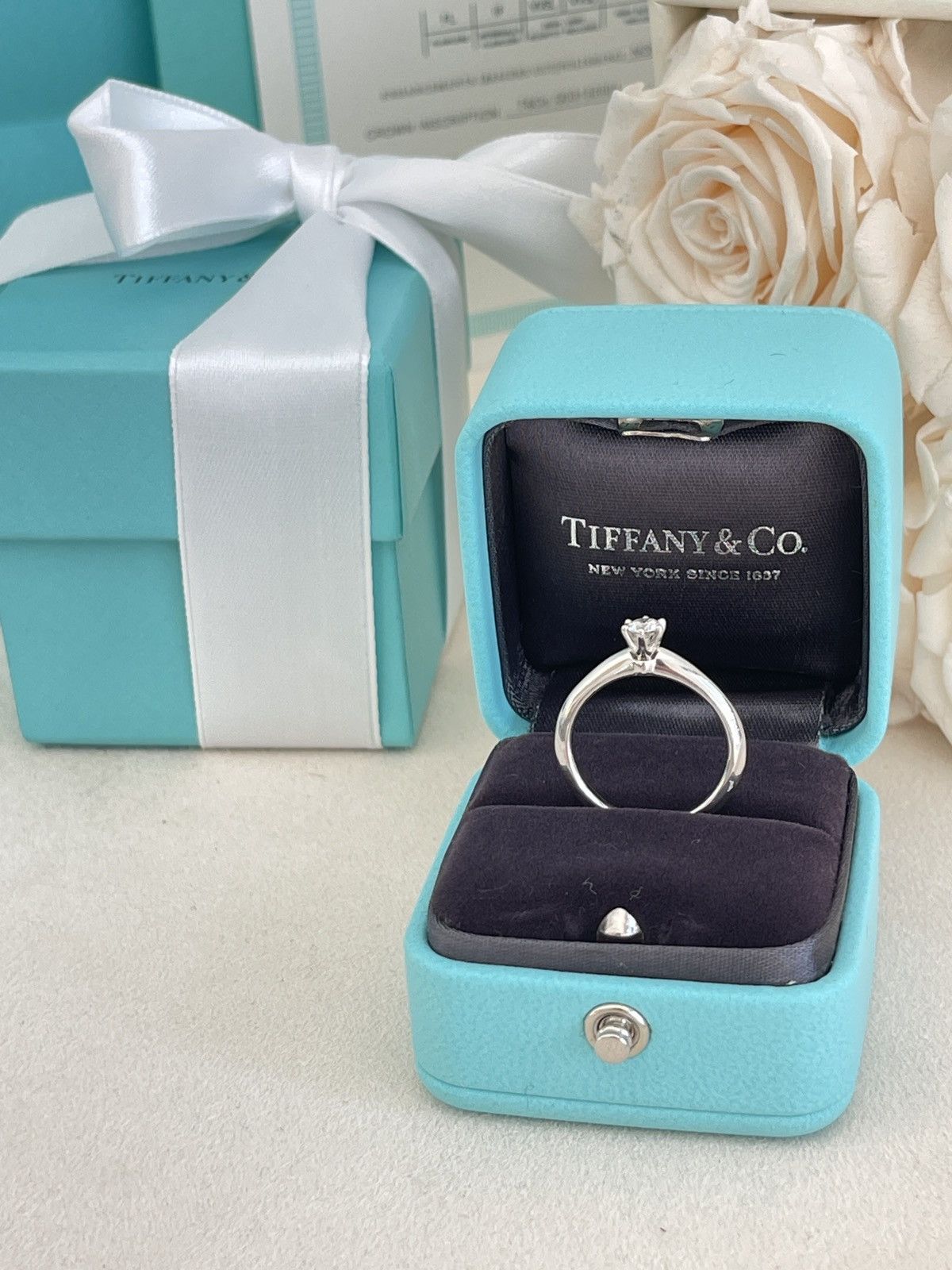 Tiffany & Co. Tiffany & Co. Solitaire Engagement Ring .19 ct sz 6 Size ONE SIZE - 12 Thumbnail