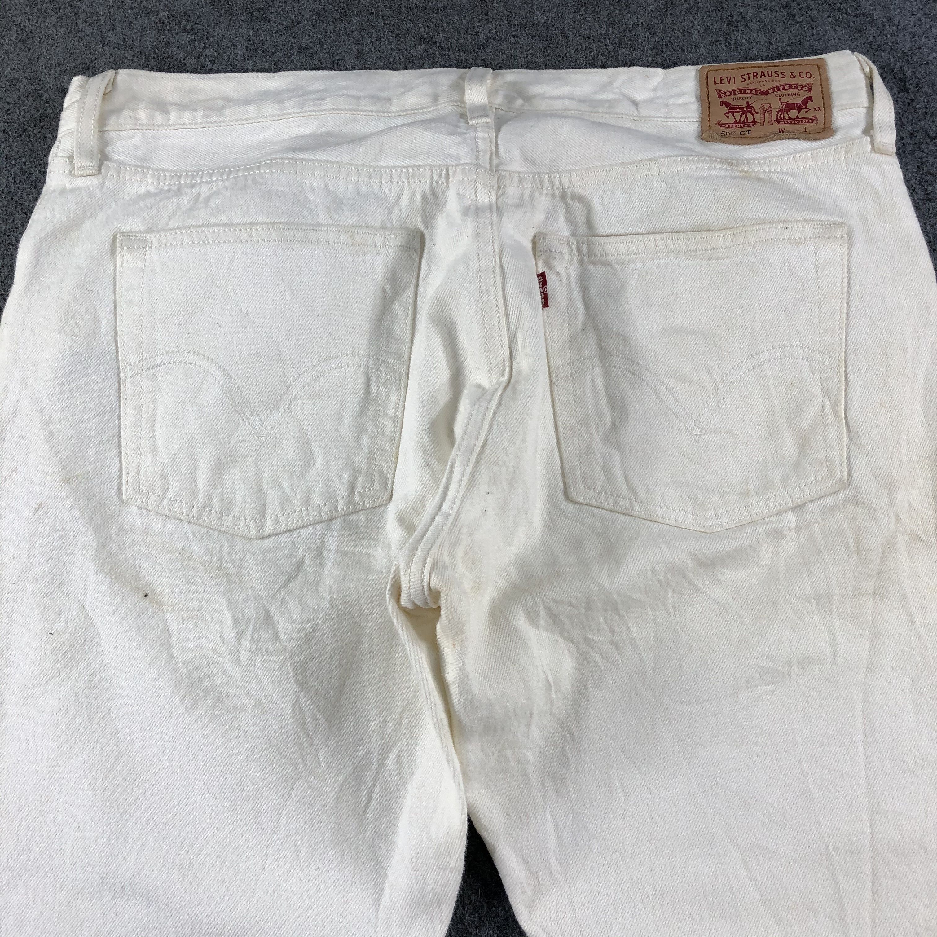 Levi's Vintage Light Wash Levis 501 Jeans-J2498 Size US 35 - 4 Thumbnail