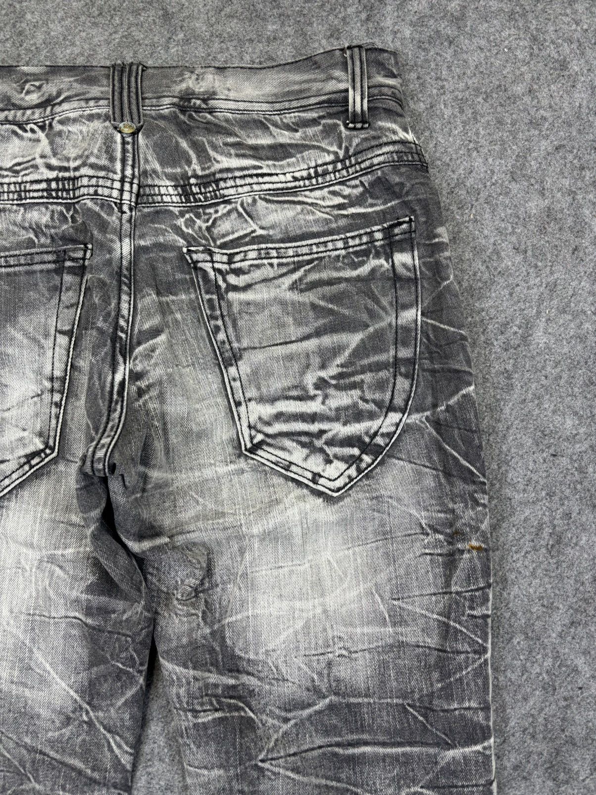 Japanese Brand 💥Super Flare💥Blow By Blue Insane Fades Flare Denim F923 Size US 33 - 12 Thumbnail