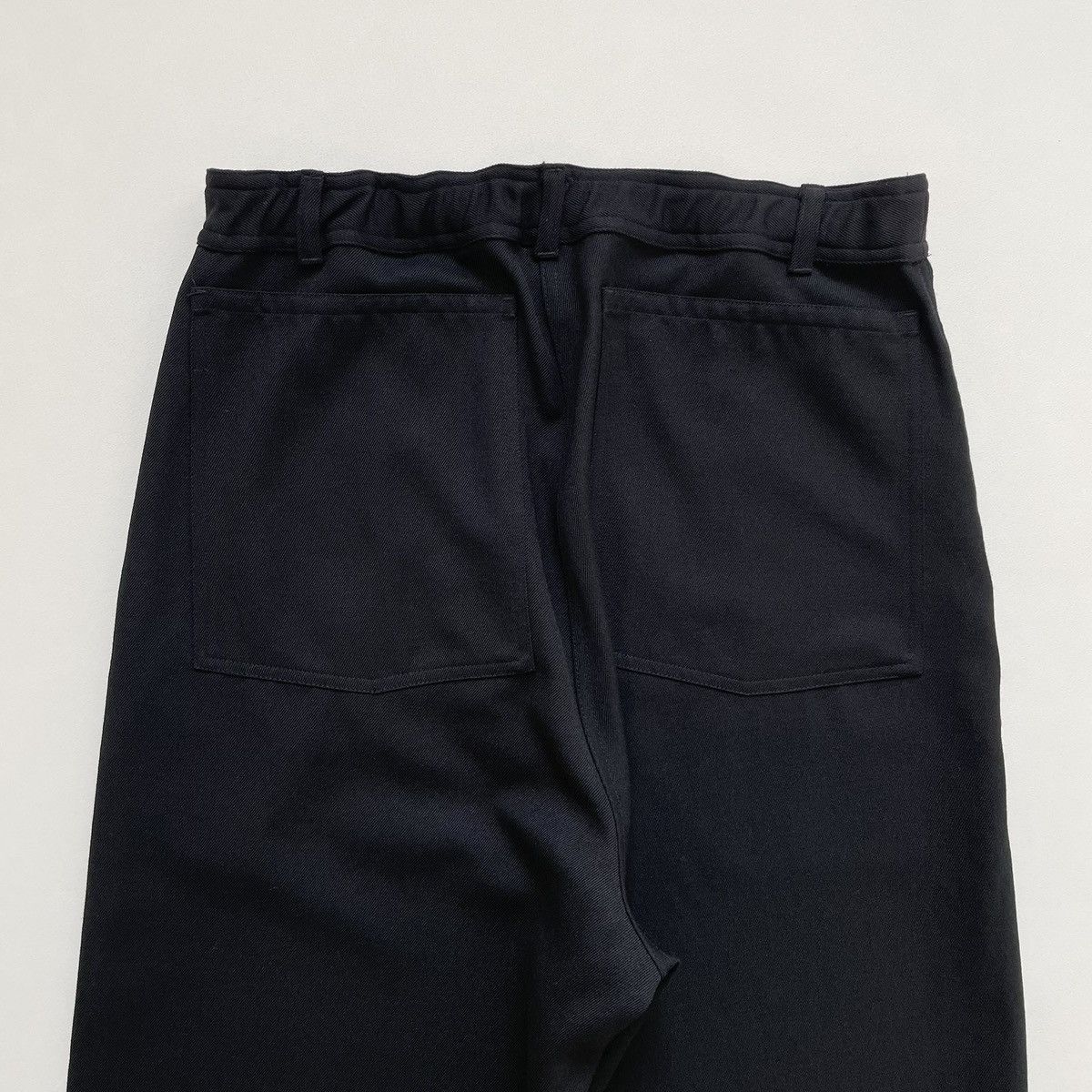 Comme des Garcons Black Wool Wide Leg Utility Trousers Size US 32 / EU 48 - 14 Thumbnail