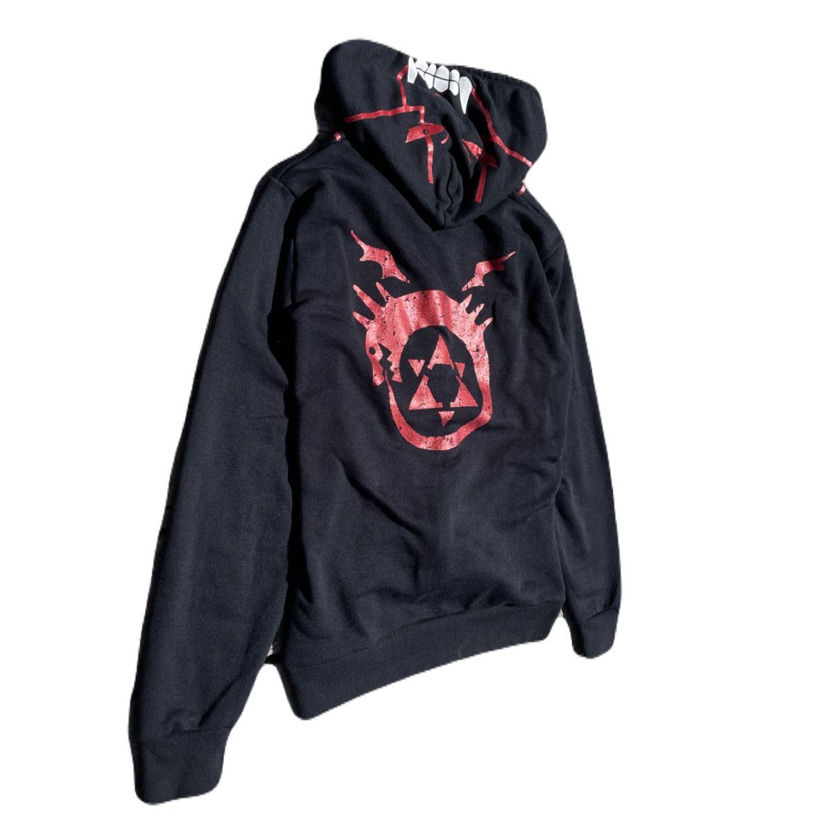 If Six Was Nine 2000s Japanese Fullmetal alchemist Giltter Zip-up Hoodie Size US S / EU 44-46 / 1 - 3 Thumbnail