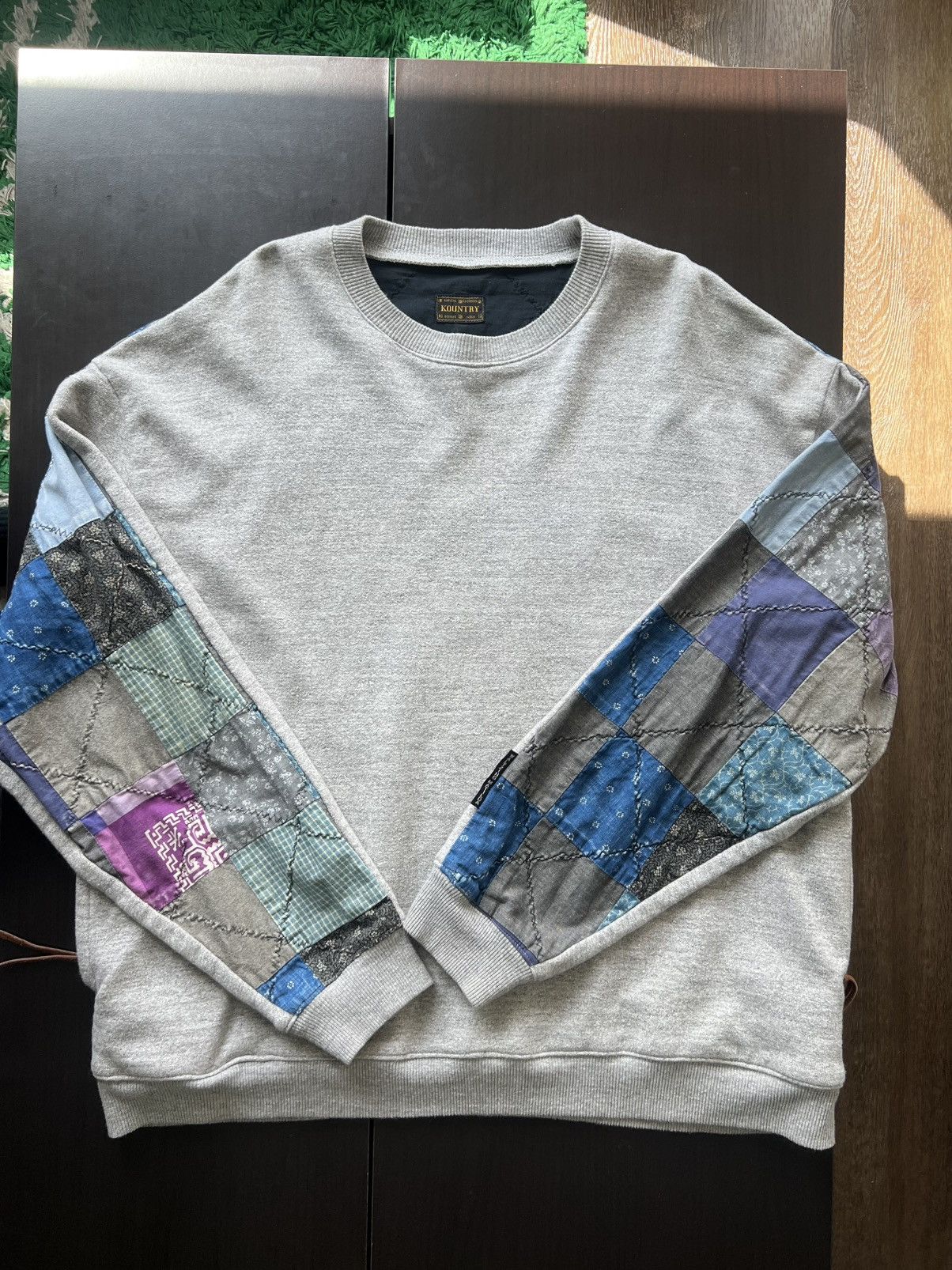 Kapital Kapital Patchwork Crewneck Size US L / EU 52-54 / 3 - 1 Thumbnail