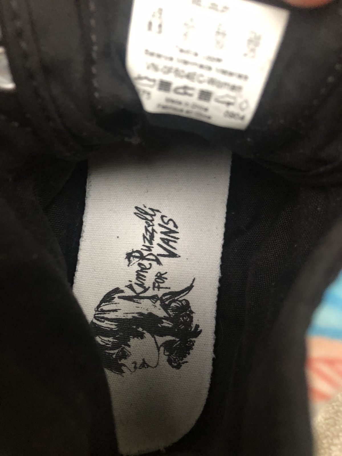 Vans KIME BUZZELLI X VANS RARE DESIGNER BLACK SNEAKER SHOES Size US 8.5 / IT 38.5 - 8 Thumbnail