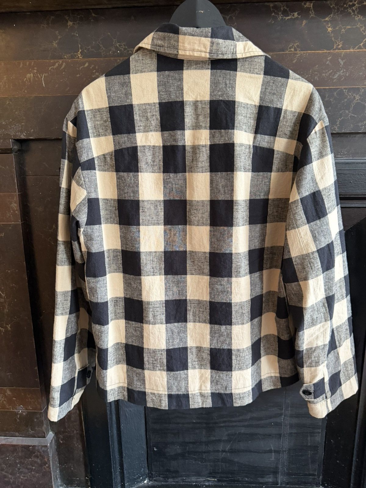 Evan Kinori Evan Kinori Zip Jacket - Cotton / Linen Check Size US S / EU 44-46 / 1 - 4 Thumbnail
