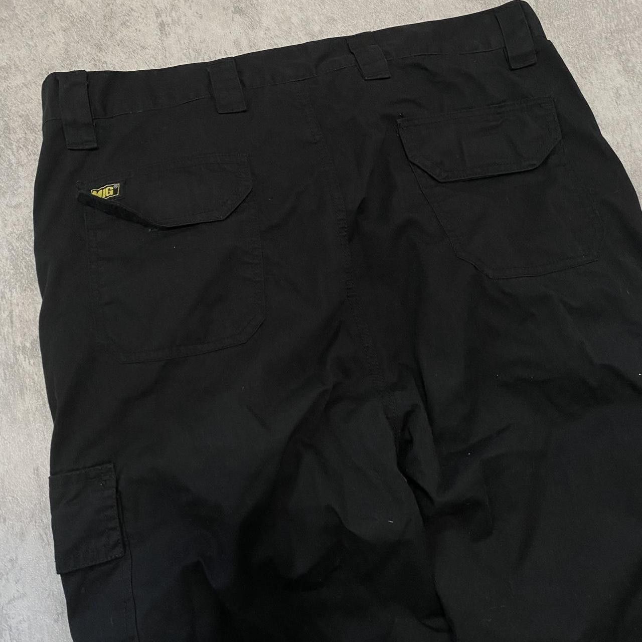 Other Black Baggy Cargo Pants Skate rap hip hop Size US 36 / EU 52 - 3 Thumbnail