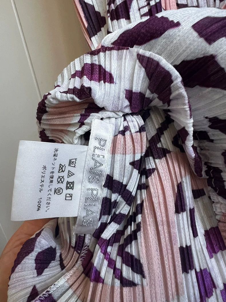 Issey Miyake Issey Miyake size:3 White pleated coat Size XS / US 0-2 / IT 36-38 - 3 Thumbnail