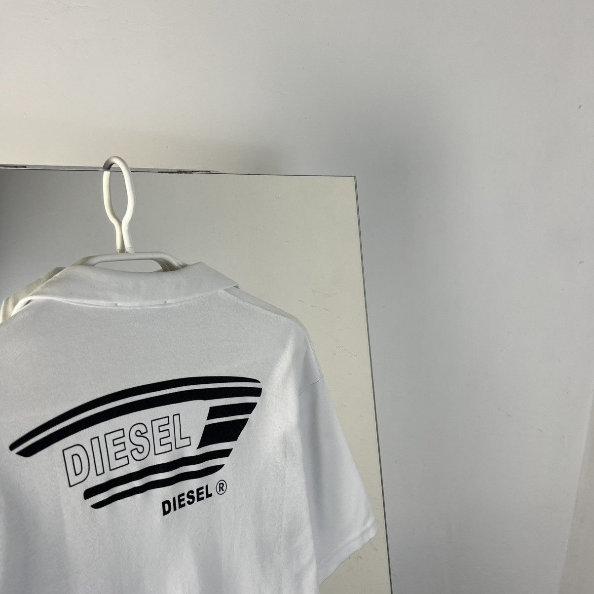 Diesel Vintage Y2K Diesel Japanese Style Big Logo Polo T-Shirt Size US M / EU 48-50 / 2 - 6 Thumbnail