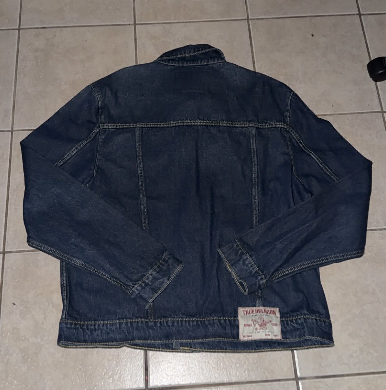 True Religion Men's TRUE RELIGION Denim JACKET Jeans XL New without tags Size US XL / EU 56 / 4 - 6 Thumbnail