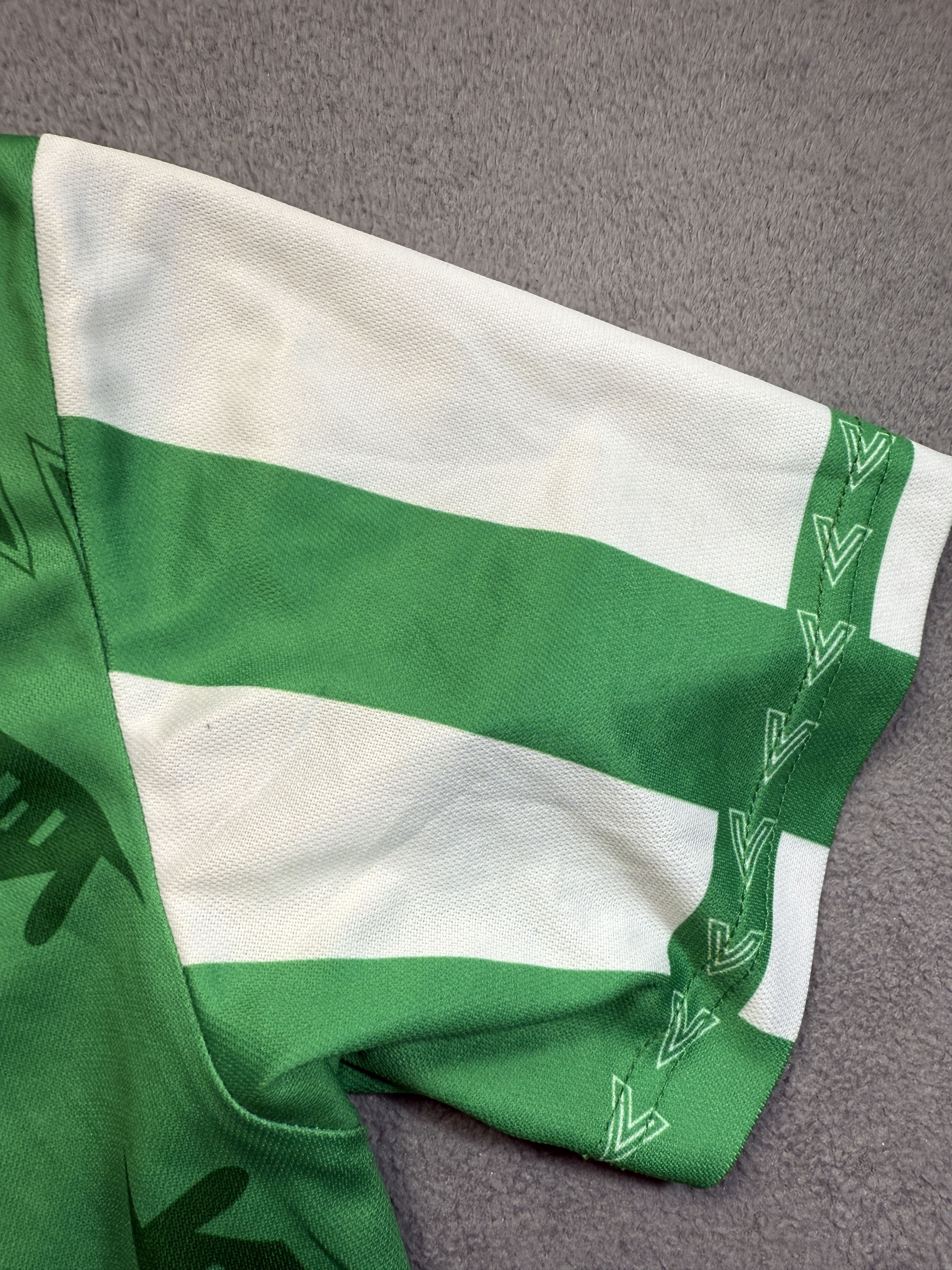 Vintage Mitre Hibernian Home jersey Green football shirt mens size S Size US S / EU 44-46 / 1 - 7 Thumbnail