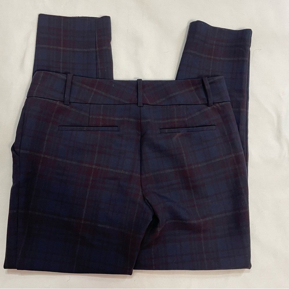 Ann Taylor Ann Taylor Plaid Pants Size 8 Size 30" / US 8 / IT 44 - 4 Thumbnail