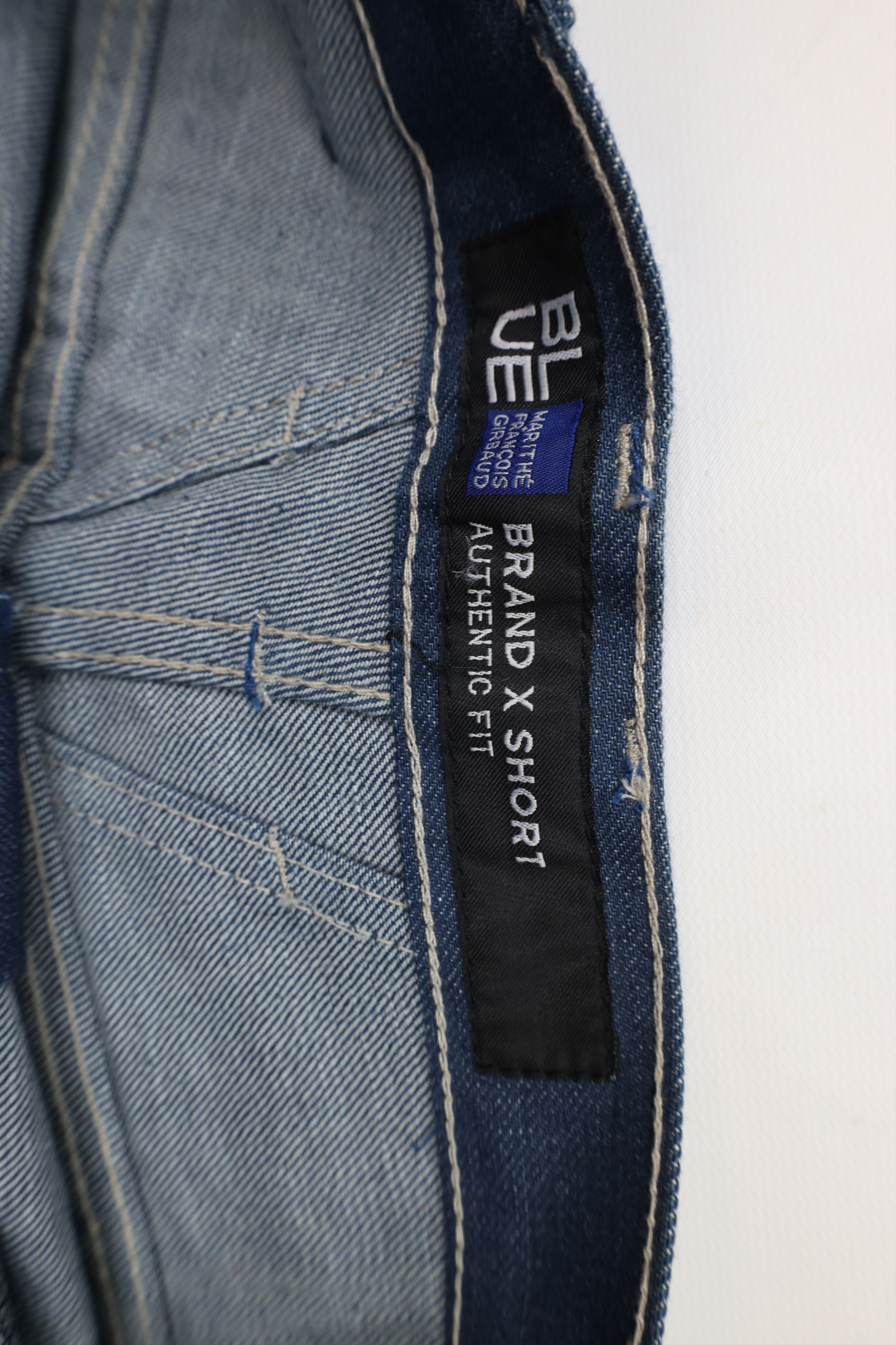 Marithe + Francois Girbaud × Vintage Deadstock Vintage 90s Marithe Francois Girbaud Jean Shorts Size US 33 - 9 Thumbnail