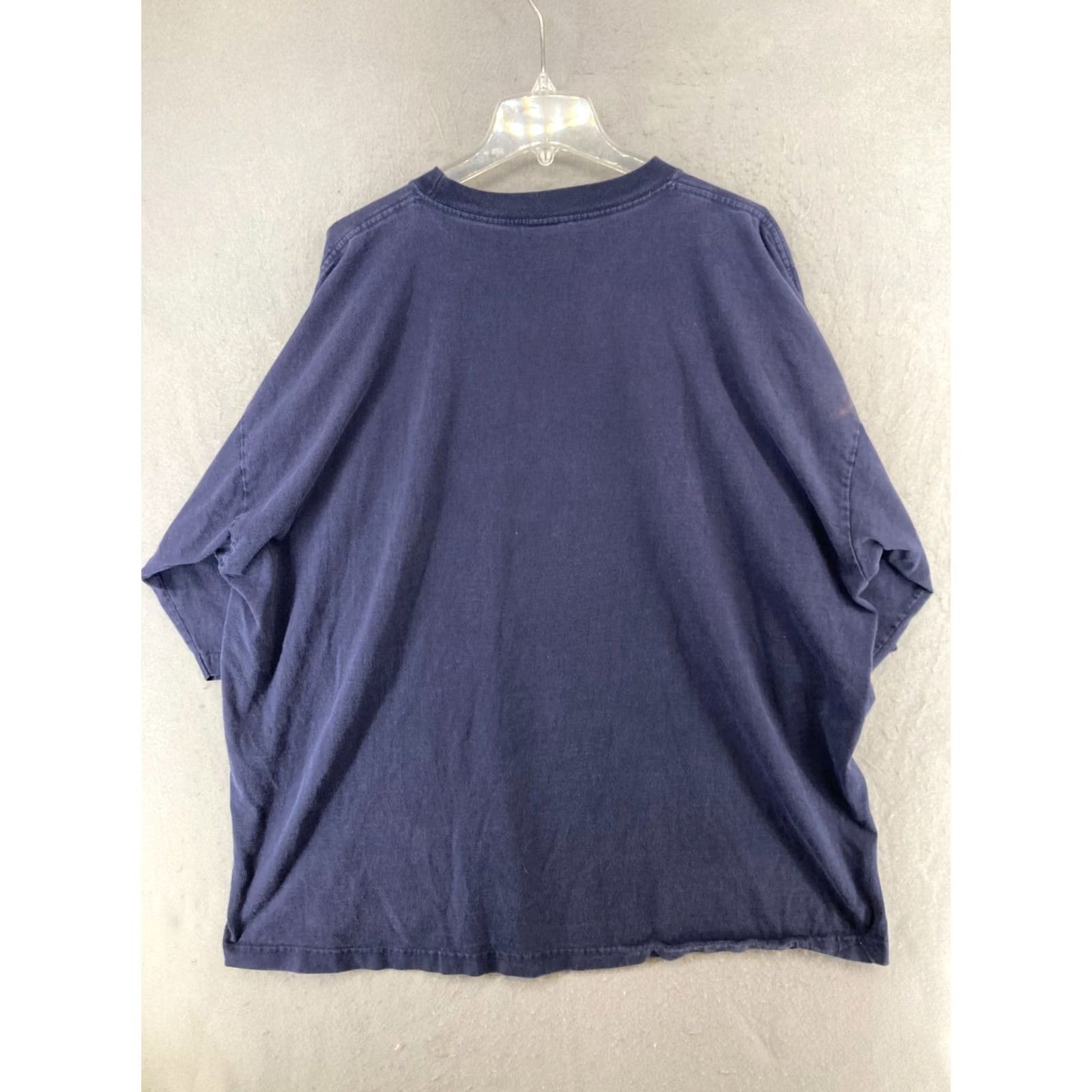 Vintage 365 Sports TShirt Shirts 3XL Blue Mens Jersey Cotton Short Sleeve Crew Neck US MADE Sports 365 Sports Shirt Mens 3XL Blue USA MADE Size US XXL / EU 58 / 5 - 7 Thumbnail