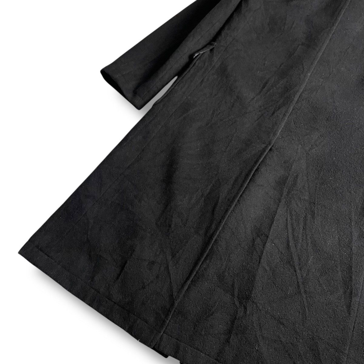If Six Was Nine 🇯🇵 PPFM METAL BUCKLE STRAP PUNK GOTHIC LONG HEAVY COAT JACKET Size US L / EU 52-54 / 3 - 11 Thumbnail