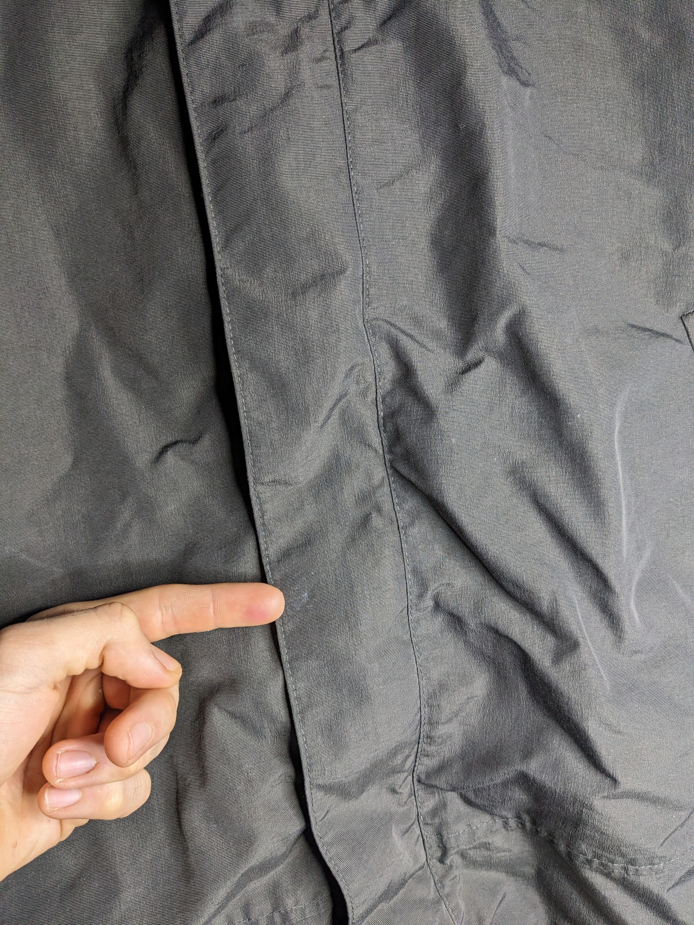 Mercedes-Benz Mercedes Benz Nylon Windbreaker Jacket Medium Coat Grey AMG Size US M / EU 48-50 / 2 - 6 Thumbnail
