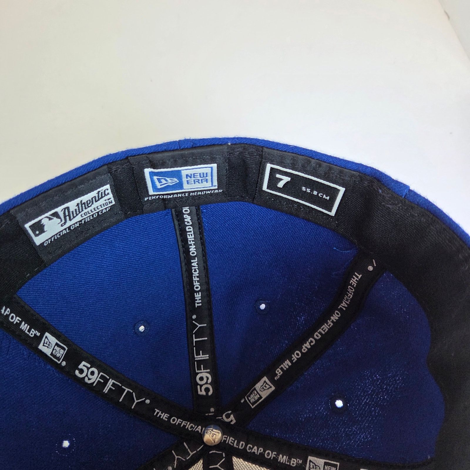 New Era Toronto Blue Jays 59FIFTY Fitted Hat Size 7 New Era MLB Size ONE SIZE - 6 Thumbnail