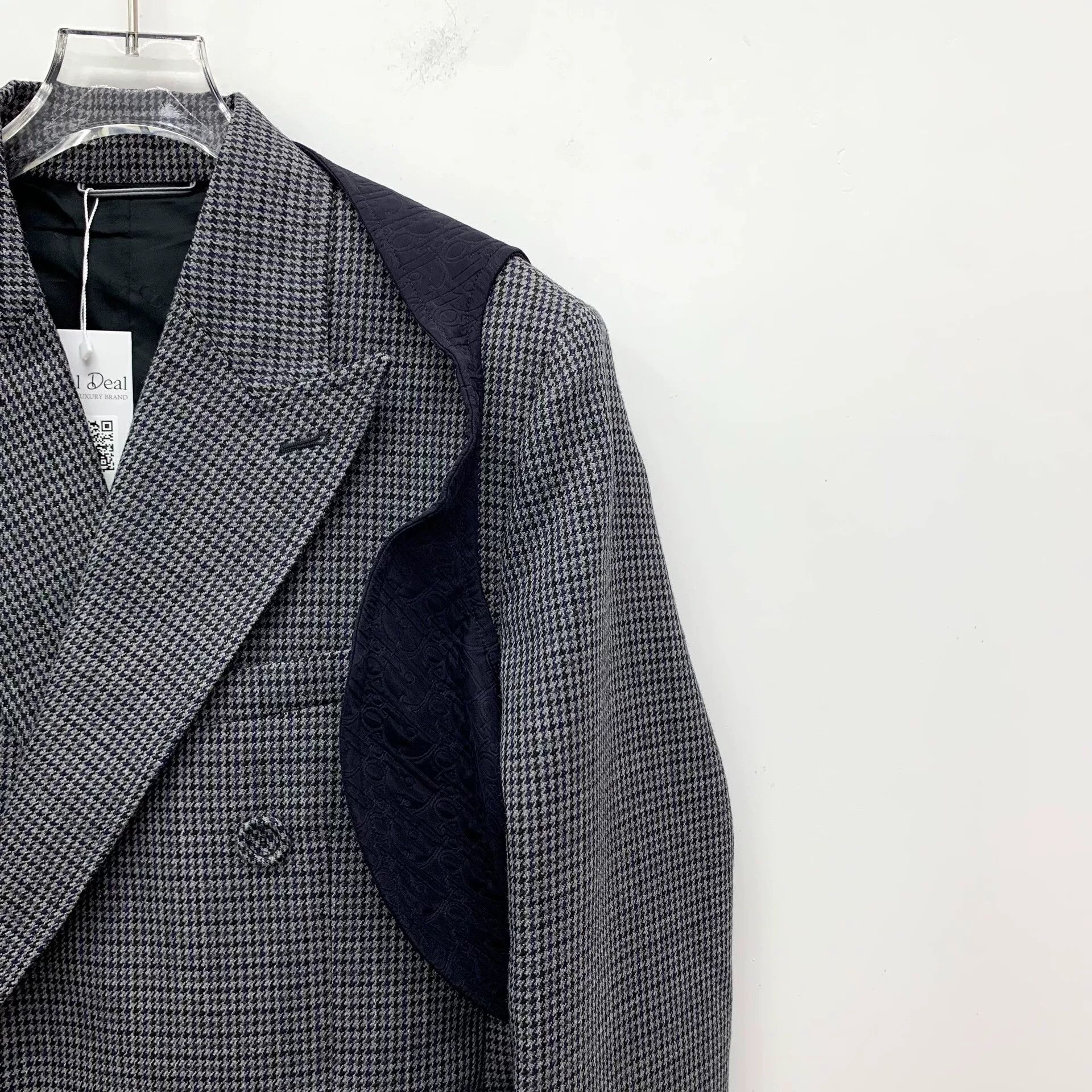 Dior dior gray double-breasted wool coat Size US S / EU 44-46 / 1 - 3 Thumbnail