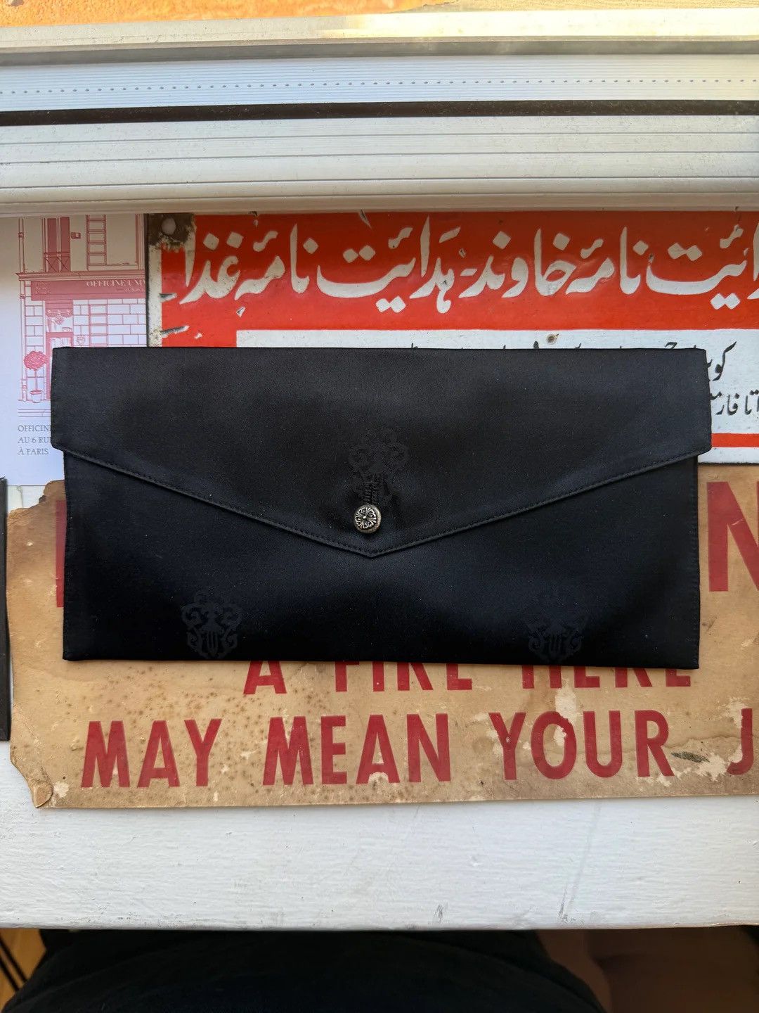 Chrome Hearts 🚭 GRAIL 🚭 2000s "FUCK YOU" SLEEPING MASK w/ CARRYING CASE Size ONE SIZE - 11 Thumbnail