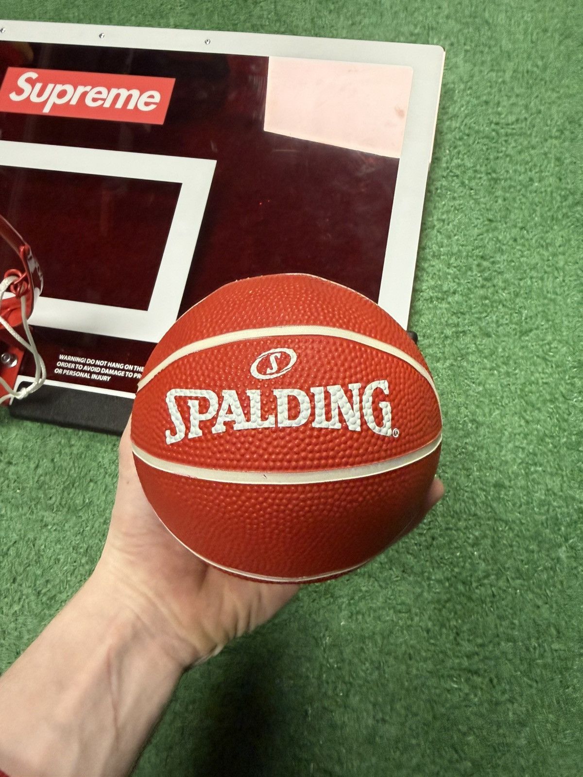 Supreme Supreme box logo spalding mini hoop Size ONE SIZE - 4 Thumbnail