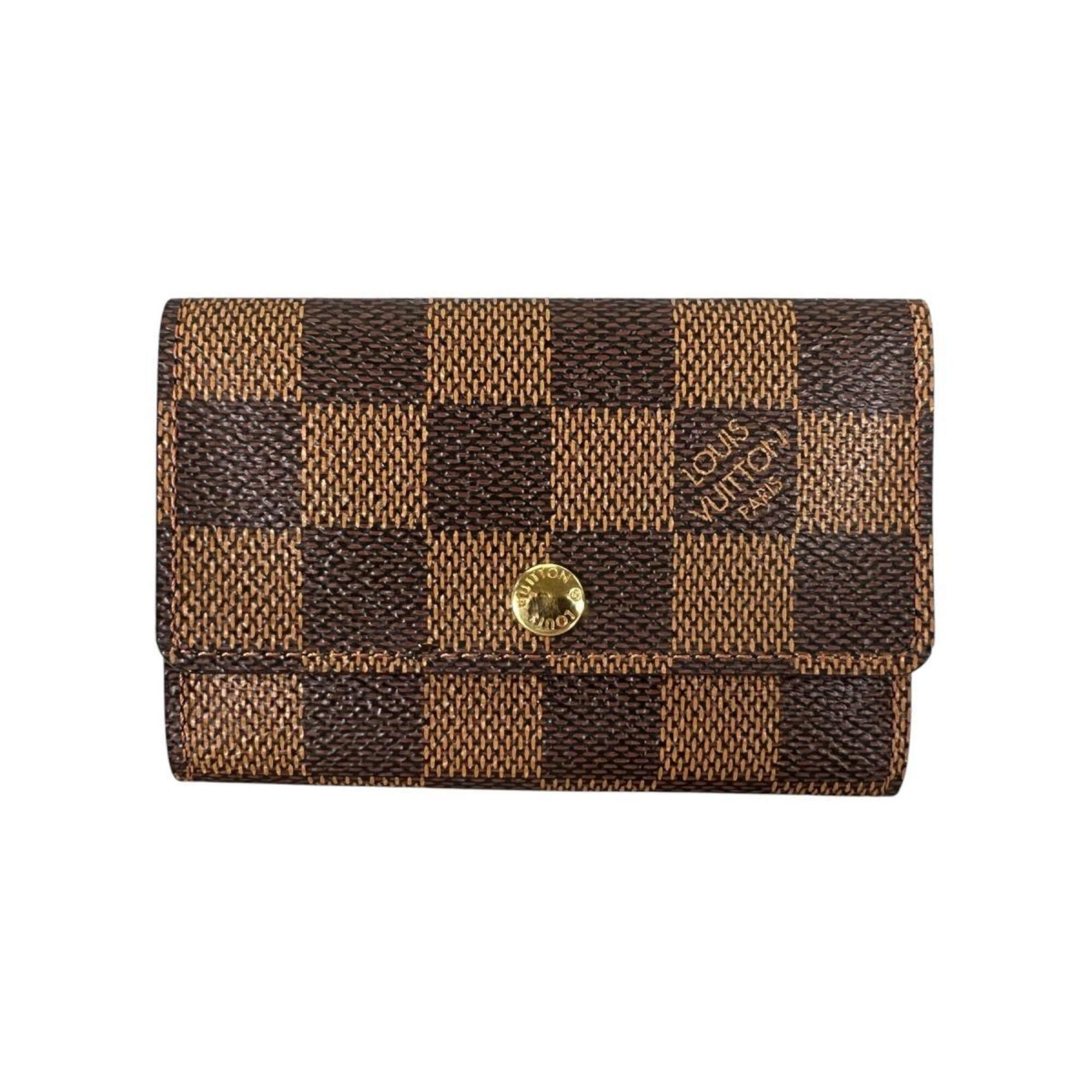 Louis Vuitton Louis Vuitton Key Case Multicles 6 Damier Canvas N62630 Brown Size ONE SIZE - 1 Thumbnail