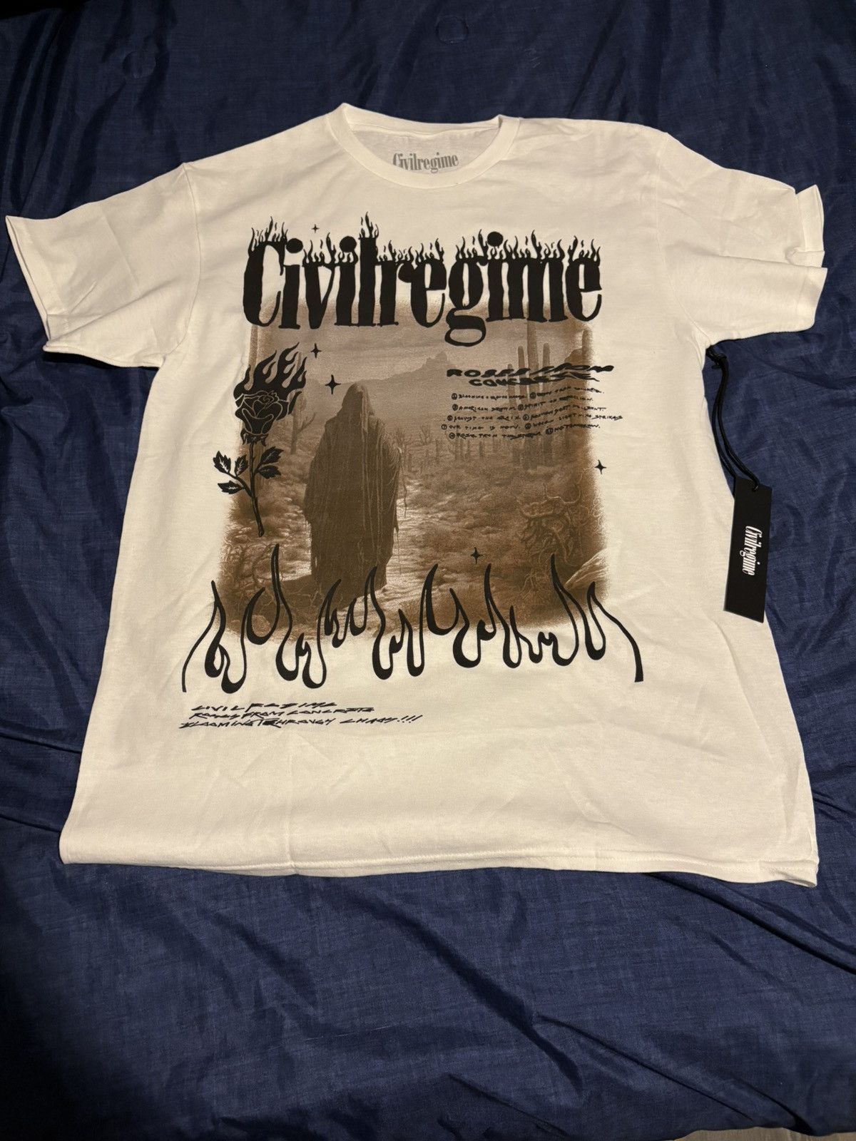 Civil Regime Civilregime Grim Reaper Shirt Size M Size US M / EU 48-50 / 2 - 1 Thumbnail