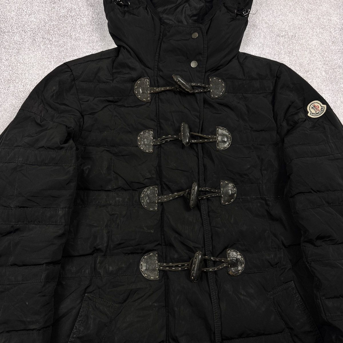 Moncler Women`s Moncler Black Puffer Parka Jacket Size 3 / M-L Size M / US 6-8 / IT 42-44 - 7 Thumbnail