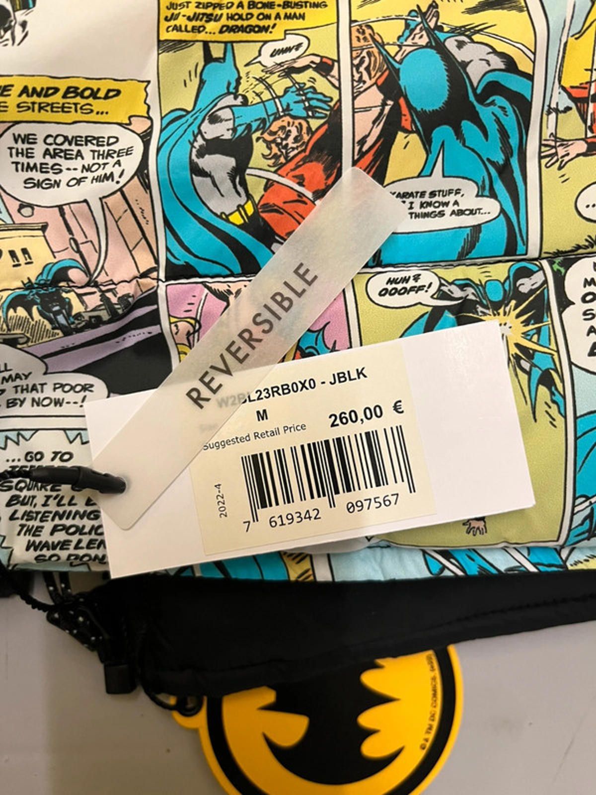 Guess Guess Originals X Batman puffer vest black NEW tags RPR £250 Size S / US 4 / IT 40 - 2 Thumbnail