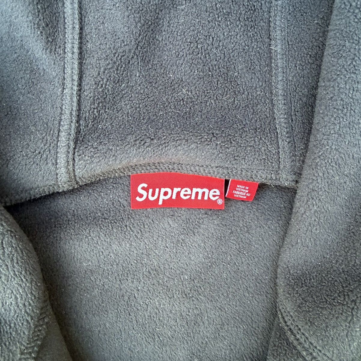 Supreme Supreme Polartec Face Mask Half Zip Fleece Hoodie (FW25) Size US XL / EU 56 / 4 - 4 Thumbnail