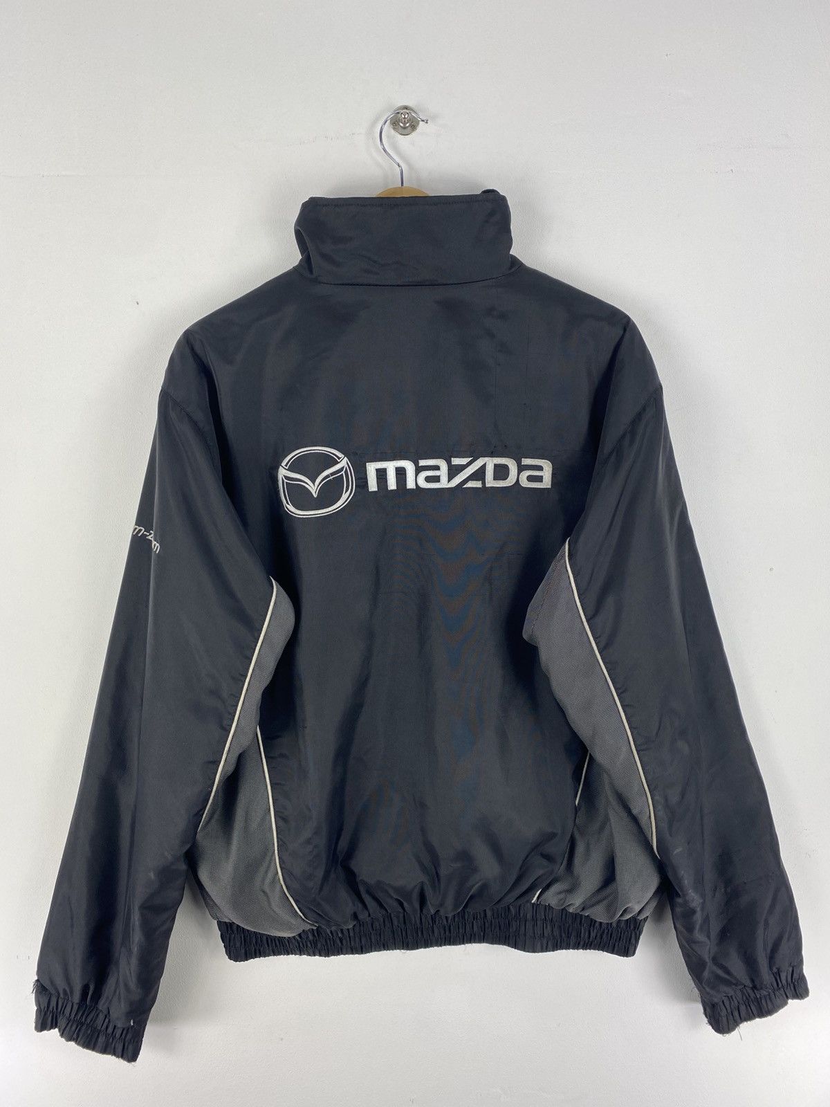 Sports Specialties Vintage 90’s Mazda Big Logo Embroidered Bomber Jacket Size US L / EU 52-54 / 3 - 4 Thumbnail
