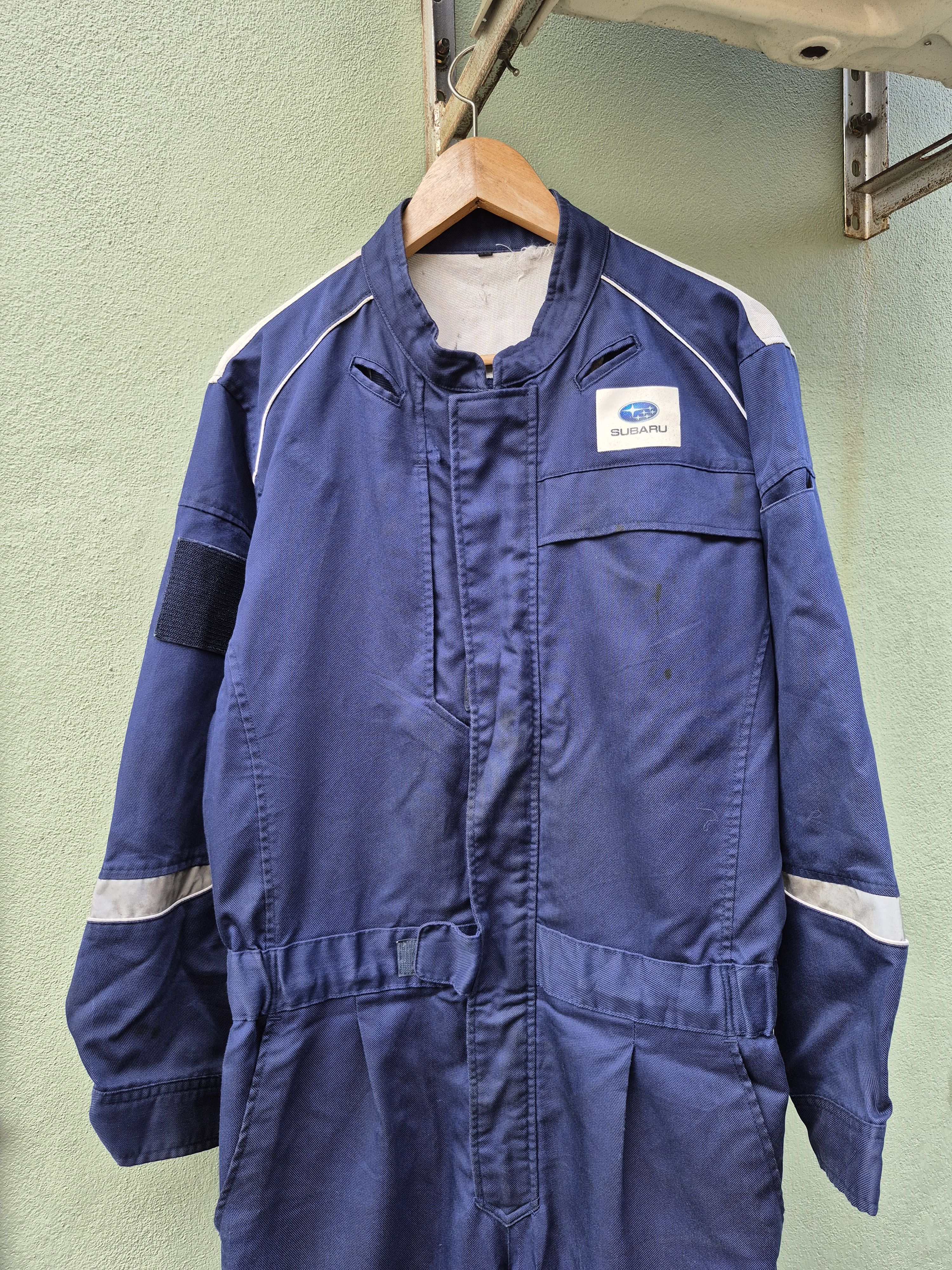 Vintage 🔥 Subaru Racing Suits Overall Coverall Workwear Size US L / EU 52-54 / 3 - 2 Thumbnail