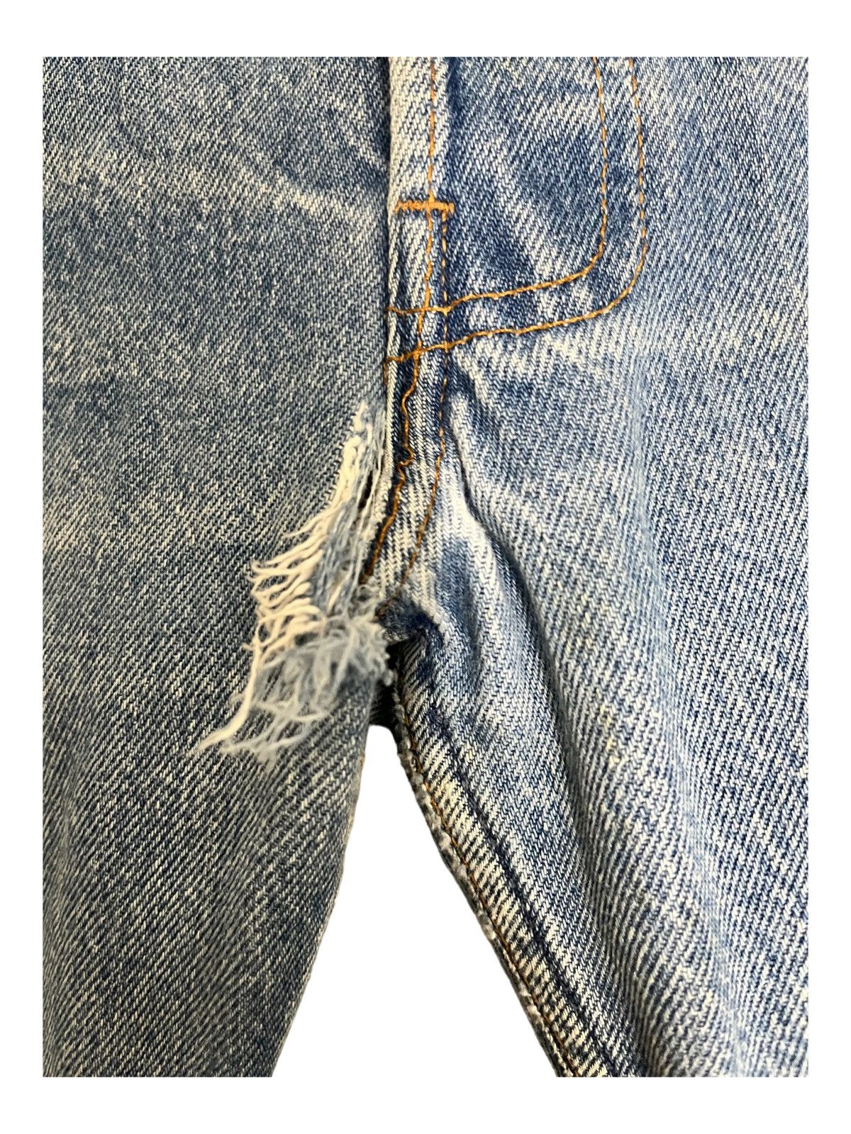 LVC × Levi's Vintage Clothing Vintage USA 90’s Levi’s 501 Button Fly Cut Off Shorts Size US 35 - 4 Thumbnail
