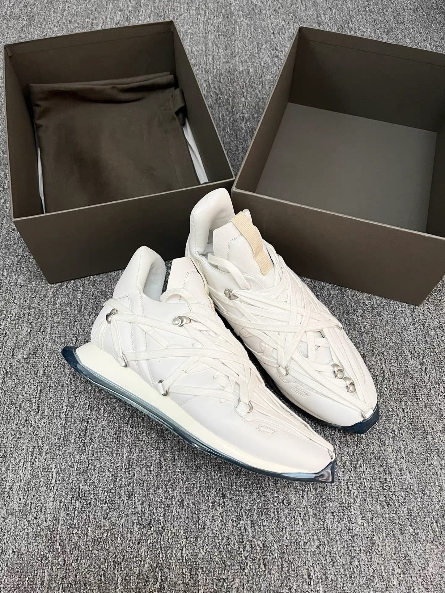 Rick Owens Rick Owens Jumbo Laced Mummy Low-Top Tractor Shoes K34 Size US 6 / IT 36 - 4 Thumbnail