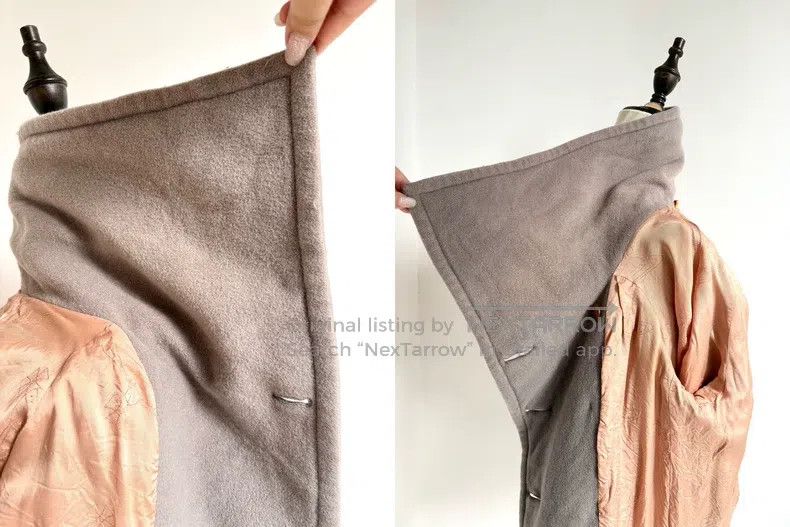 Vivienne Westwood Vivienne Westwood Beige Saturn Button Fleece Coat Size XS / US 0-2 / IT 36-38 - 7 Thumbnail