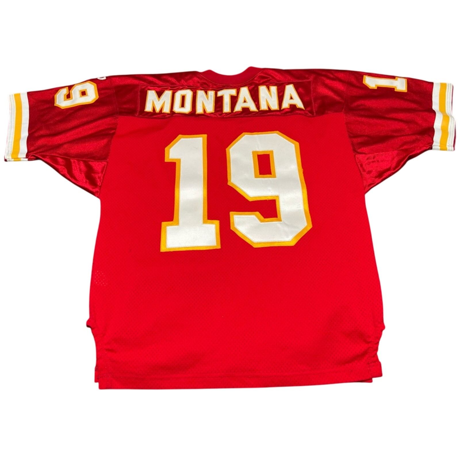 Wilson Wilson Pro Line Authentic #19 JOE MONTANA Chiefs Jersey Size US XL / EU 56 / 4 - 2 Thumbnail