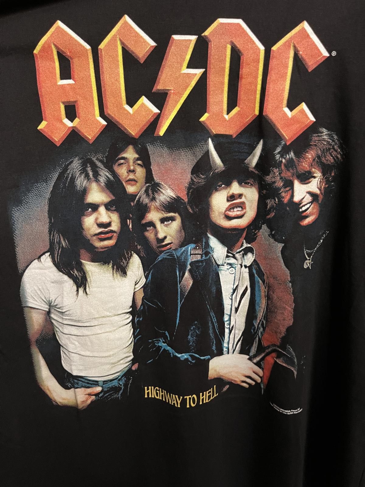 Designer AC/DC T-shirt - Highway to Hell ACDC Tee - L Size US L / EU 52-54 / 3 - 3 Thumbnail