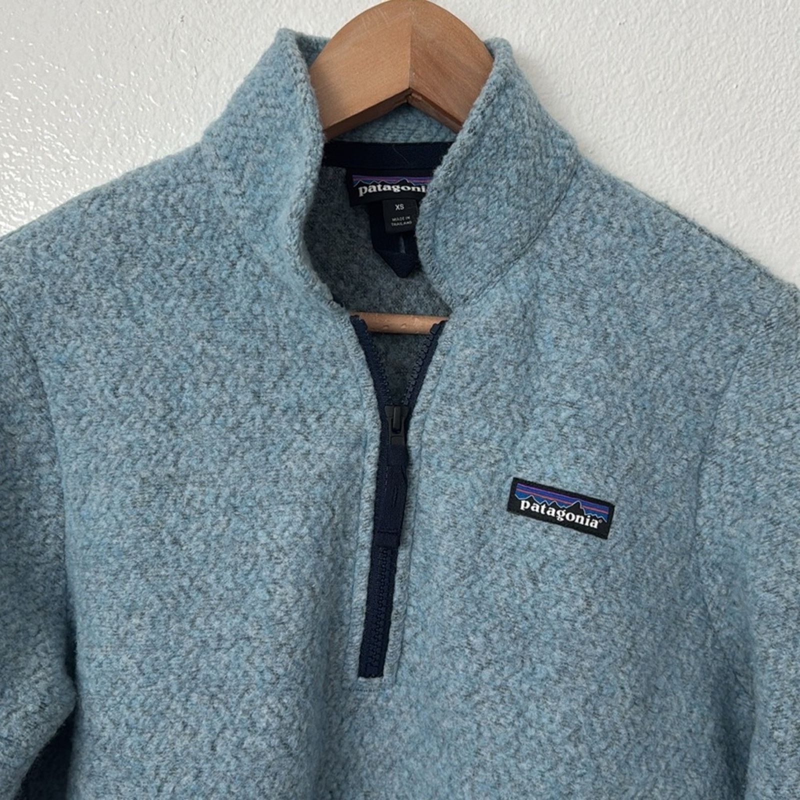 Patagonia Patagonia XS Women’s Woolyester Fleece Pullover in Blue Size XS / US 0-2 / IT 36-38 - 4 Thumbnail