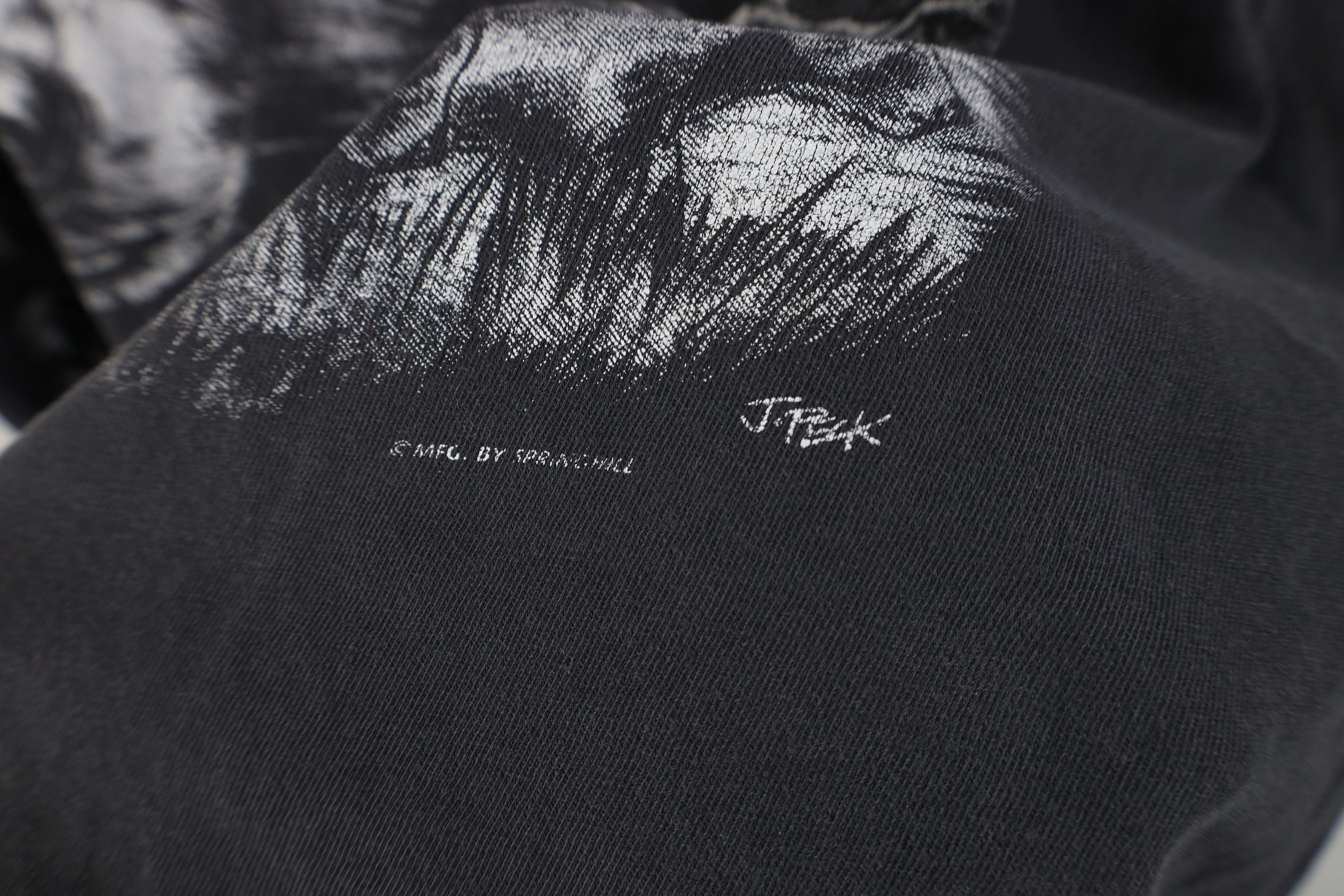 Vintage Vintage 90s Streetwear Michigan Nature T-Shirt Black Cotton Size US L / EU 52-54 / 3 - 9 Thumbnail