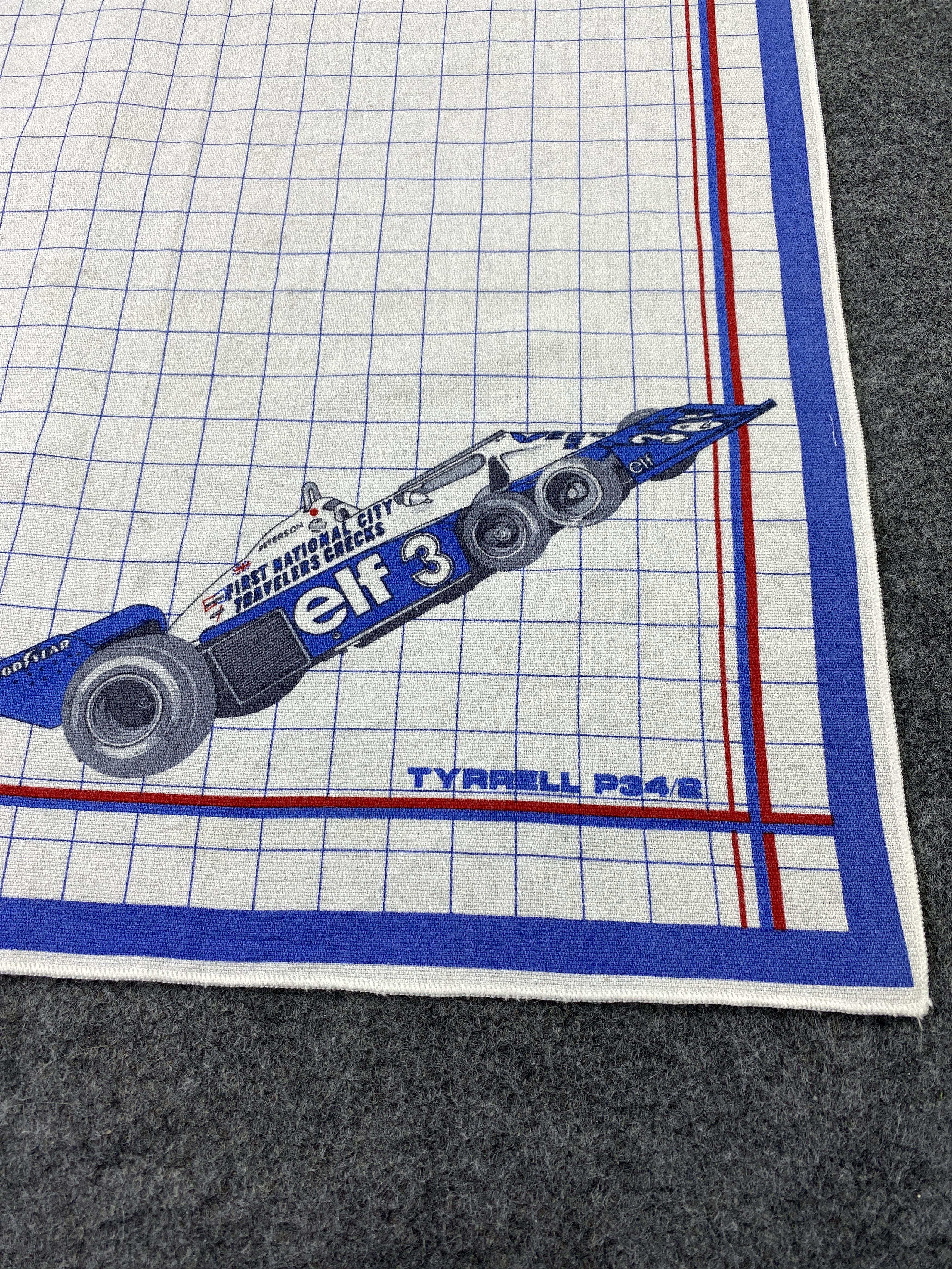 Japanese Brand F1 Fuji Handkerchief / Bandana / Neckerchief-B350 Size ONE SIZE - 5 Thumbnail
