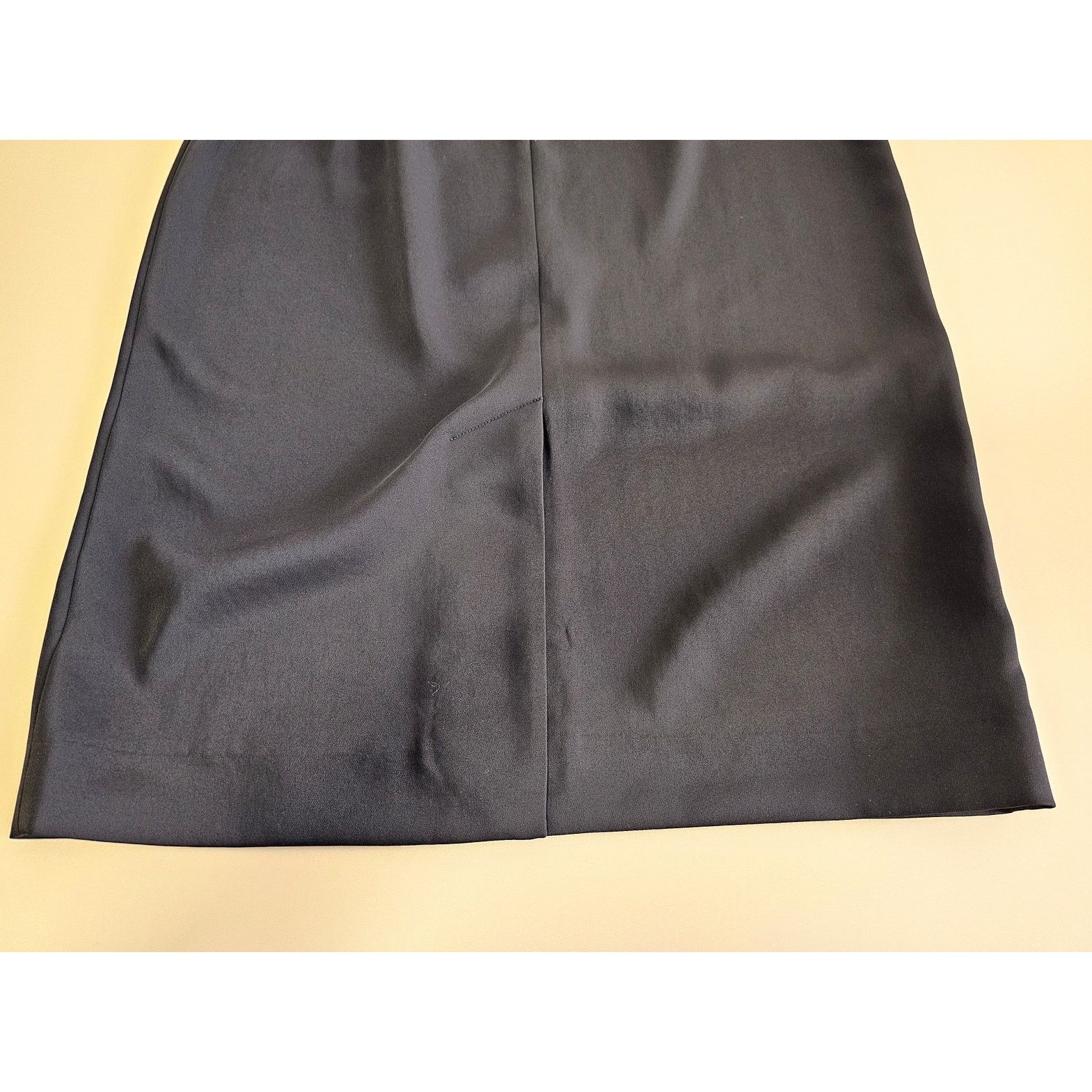 Vince NWT VINCE Black Pencil Knee Length Skirt S/P Small $245 Size 27" / US 4 / IT 40 - 5 Thumbnail