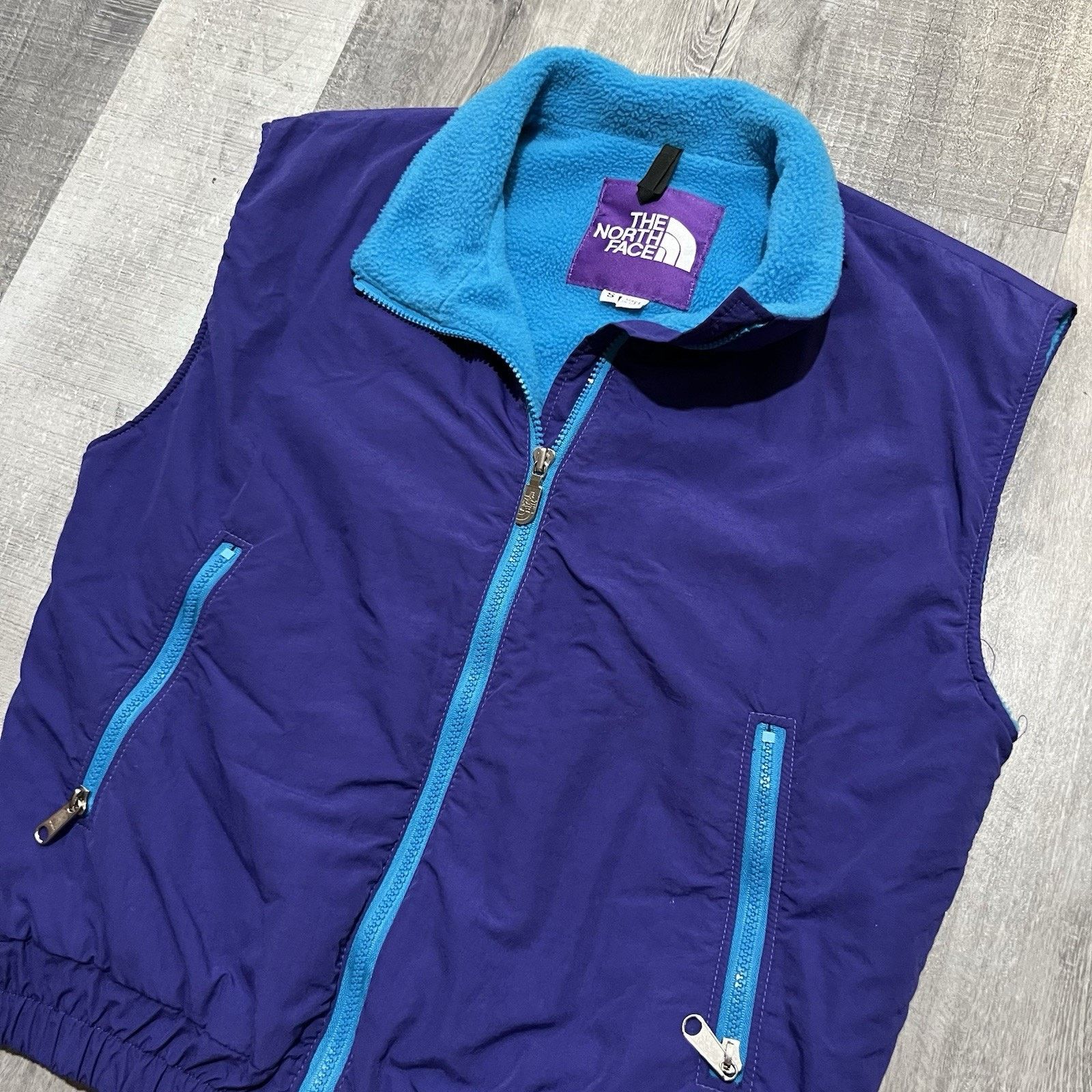 The North Face VTG The North Face Purple Label RARE Fleece Lined USA Vest Size US S / EU 44-46 / 1 - 3 Thumbnail