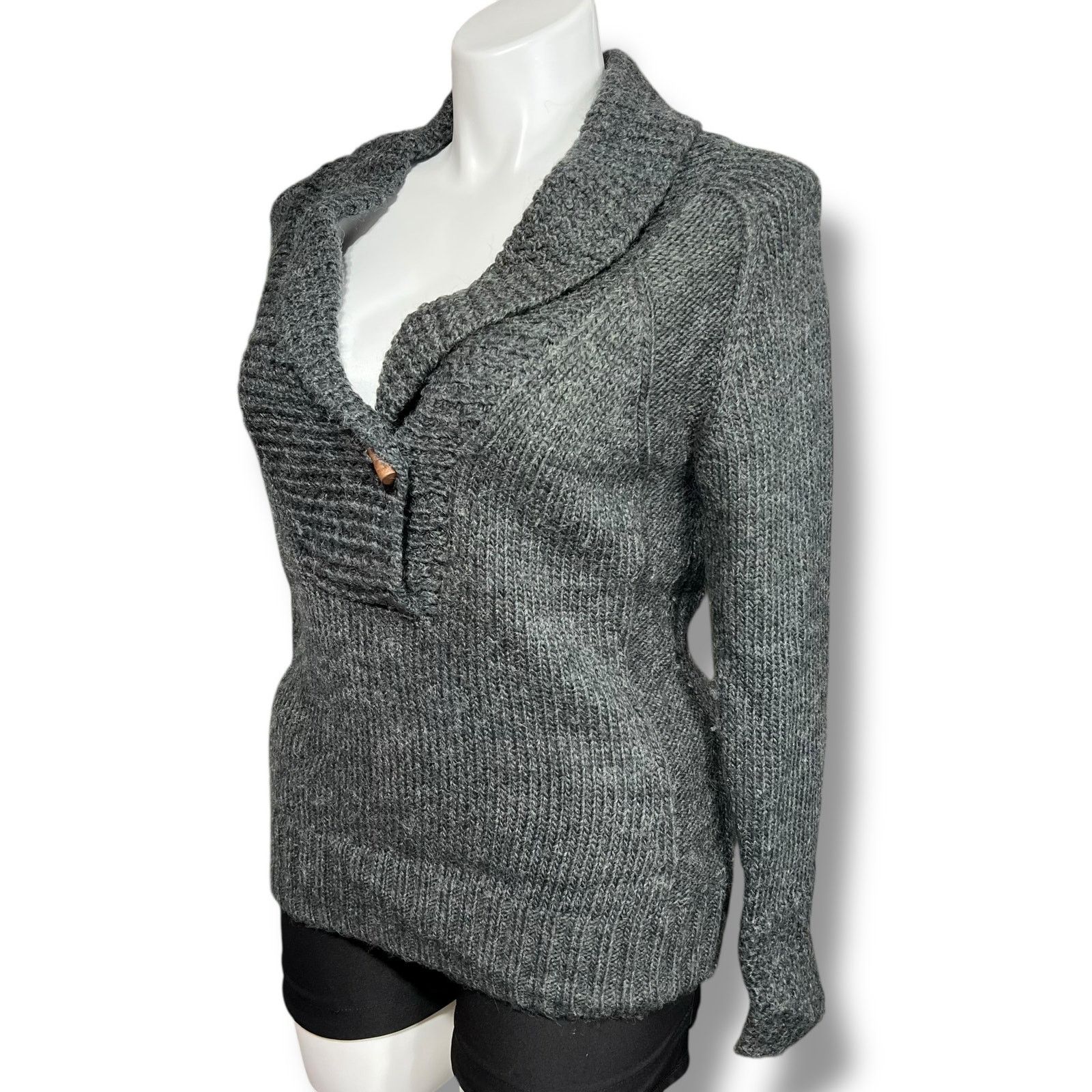 Guide Series Guide Series Womens Wool Alpaca Blend Knit Sweater Pullover Size L / US 10 / IT 46 - 5 Thumbnail