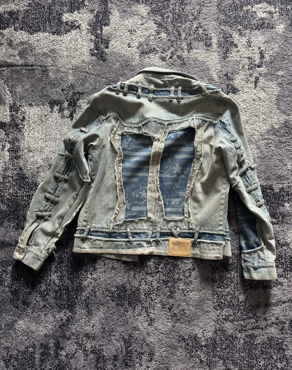 Racer Worldwide Racer Worldwide Washed Liberty Denim Jacket | Grailed