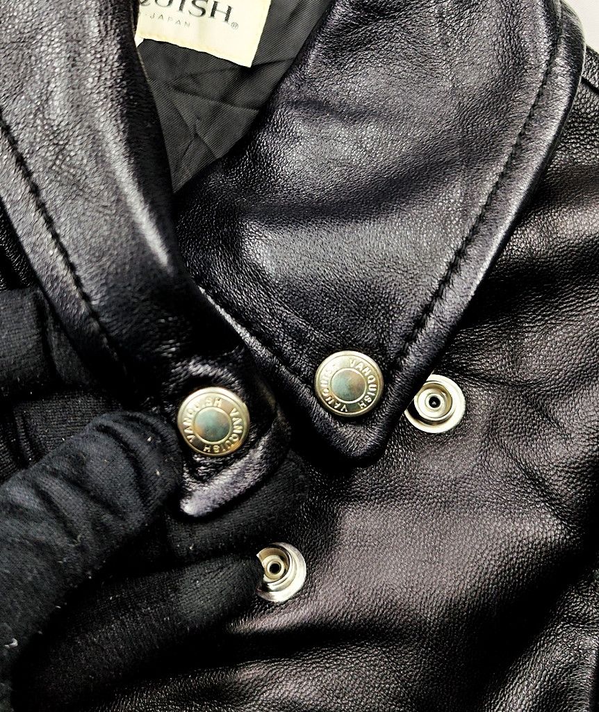 Vanquish VANQUISH full leather double collar jacket Size US S / EU 44-46 / 1 - 3 Thumbnail