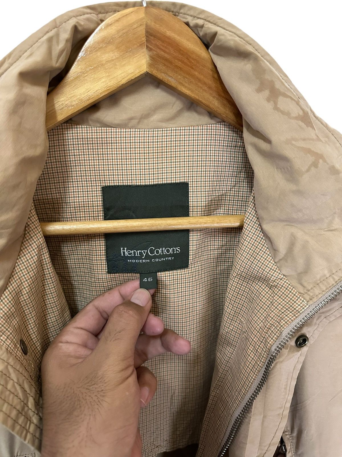 Henry Cotton Jacket Made in Romania