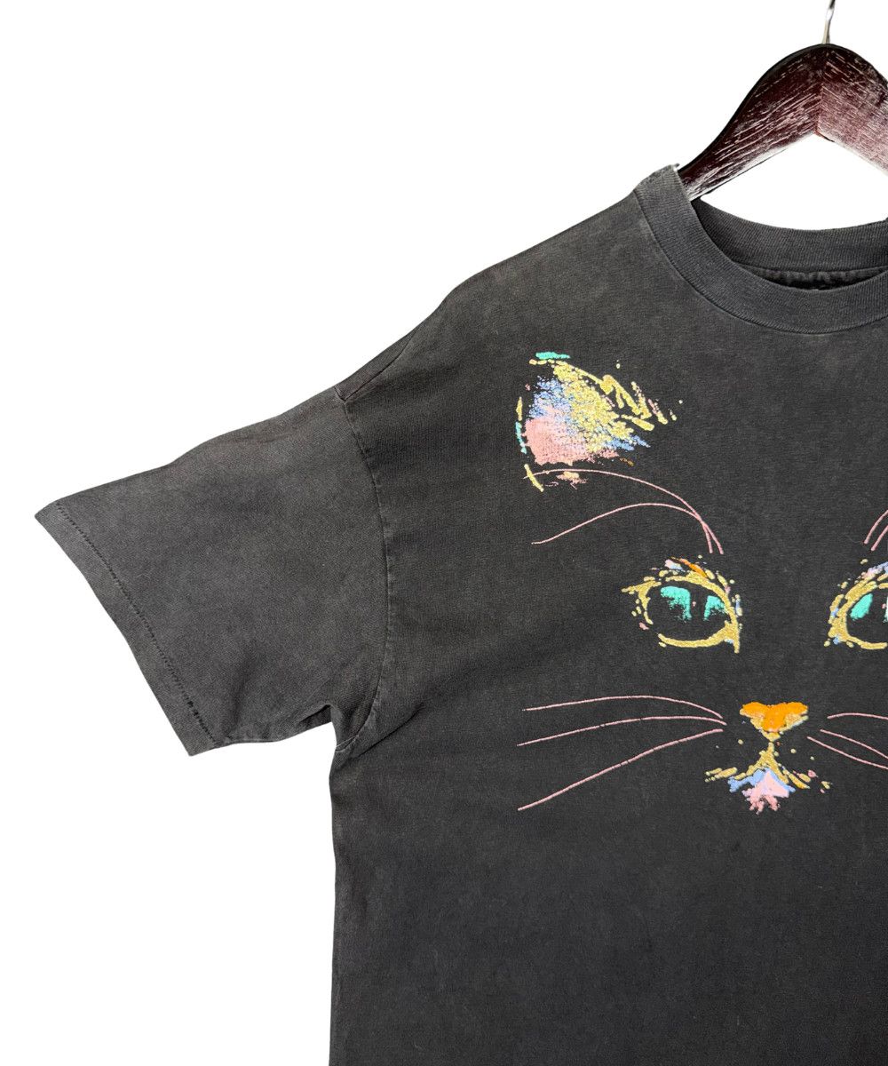 Hanes 1990 Air Waves Inc. Cat Tee Hanes Beefy-T USA Size US XL / EU 56 / 4 - 9 Thumbnail