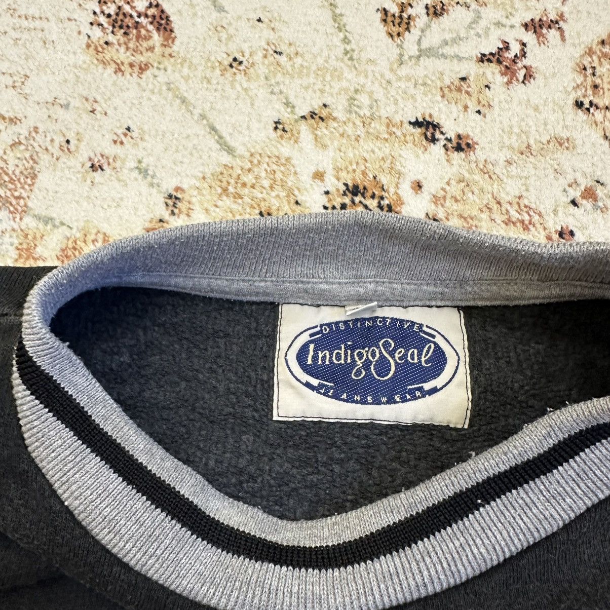 Indigo × Vintage Vintage Indigo Seal Sweatshirt Jeans Wear Genuine 90s Y2K Size US XL / EU 56 / 4 - 7 Thumbnail