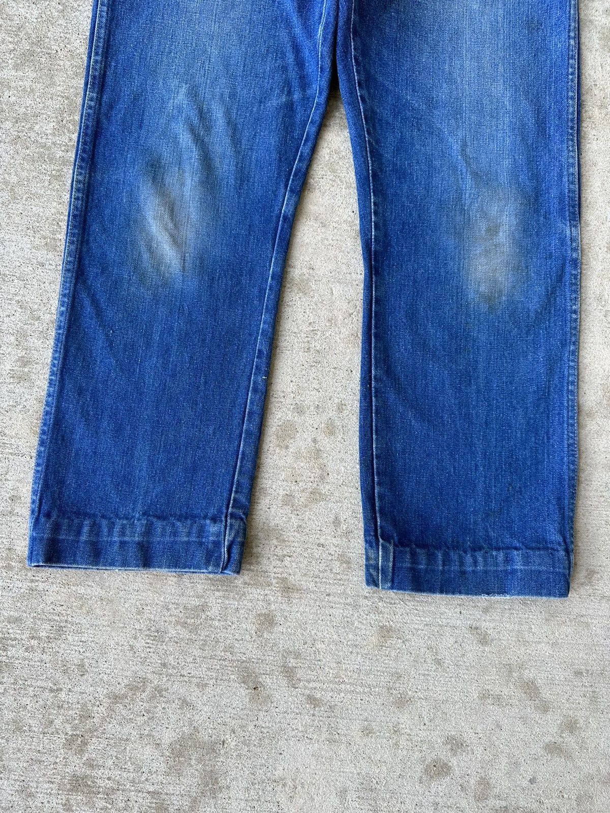 Wrangler 80s Wrangler Western Denim Blue Jeans Size US 32 / EU 48 - 3 Thumbnail