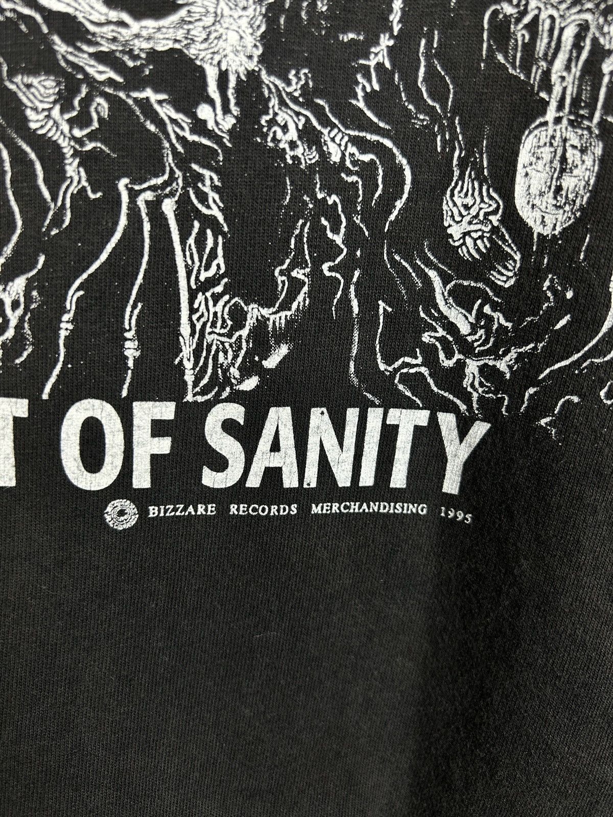 Band Tees 90s Defiled 1995 Defeat Of Sanity Boiled In Japan Metal Tee Size US M / EU 48-50 / 2 - 5 Thumbnail