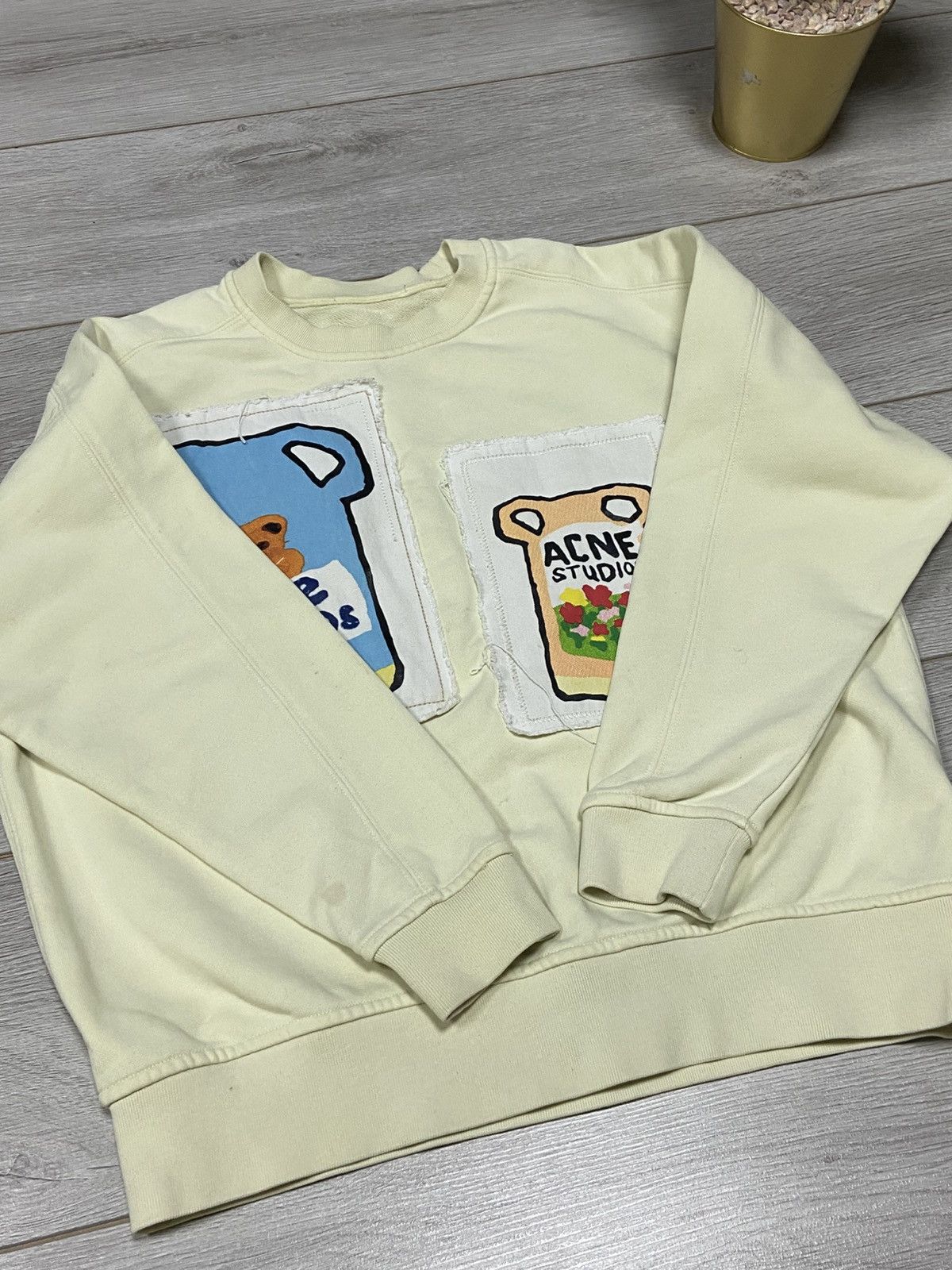 Acne Studios Acne bear Grant Levy Lucero Ceramic Patches Sweatshirt Size M / US 6-8 / IT 42-44 - 8 Thumbnail