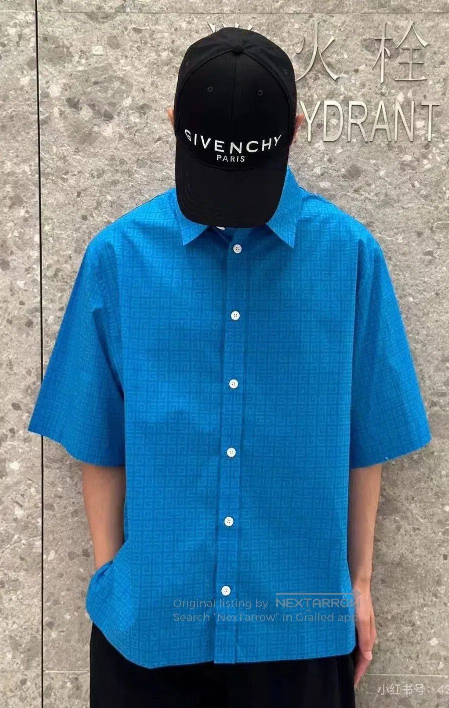 Givenchy Givenchy 4G Monogram Blue Short. Size US M / EU 48-50 / 2 - 1 Thumbnail
