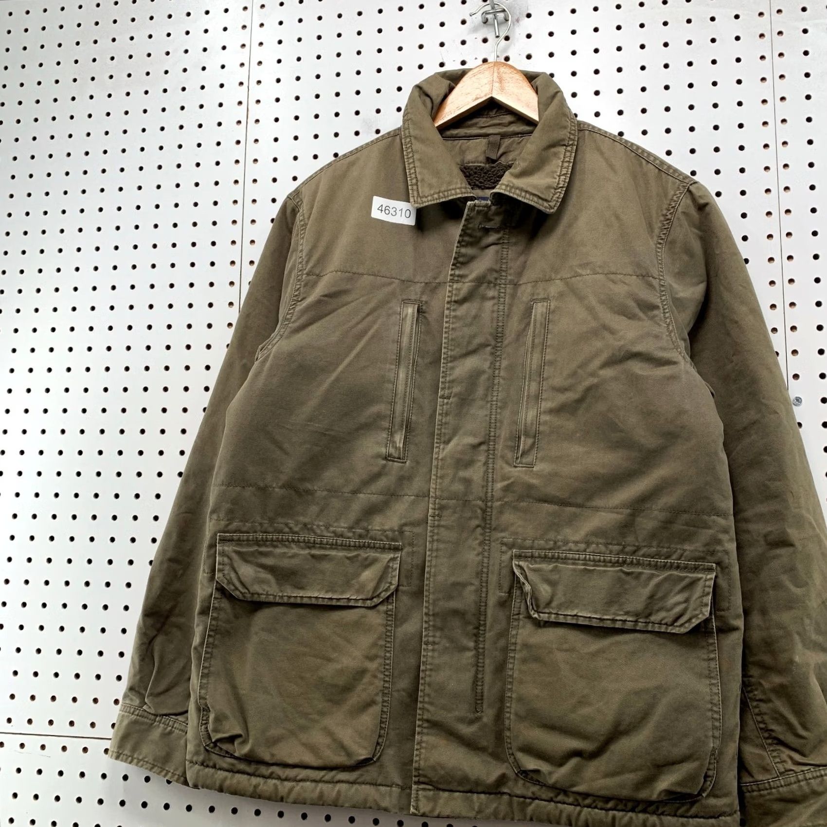 Gap Gap Military Jacket Heavyweight Sherpa Lined FIeld Coat Brown Mens Medium Size US M / EU 48-50 / 2 - 5 Thumbnail